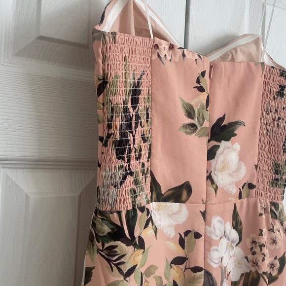 New Amanda Uprichard x Revolve Eden Gown in Juniper Floral size Medium - Picture 10 of 12